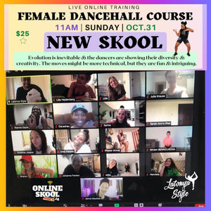 Female Dancehall Course Oct. Recordings